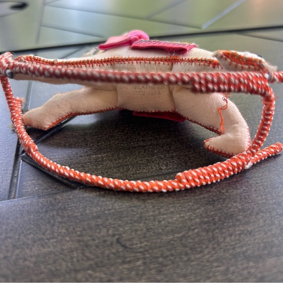 Vintage RARE handmade rocking Elephant figure embellished ornate nursery - Picture 3 of 9